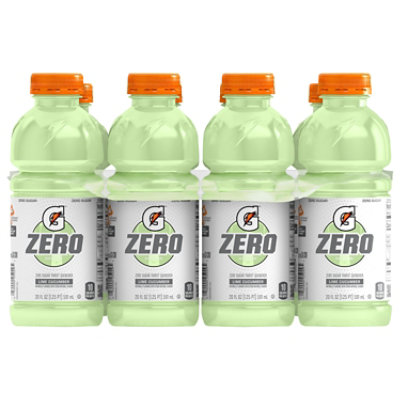 Gatorade Zero Zero Sugar Thirst Quencher Lime Cucumber 20 Fl Oz Bottles - 8-20 FZ - Image 2