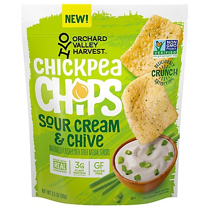 Ov Sour Cream And Chive Chickpea Chips 3.75 Ounce - 3.5 OZ - Image 3