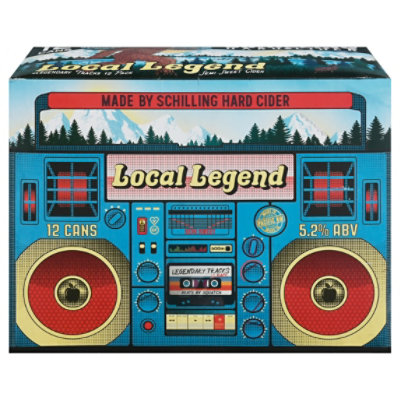 Schilling Cider Local Legend Semi-sweet In Cans - 12-12 FZ - Image 3