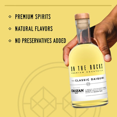 On The Rocks Cruzan Daiquiri Ready to Drink Cocktail - 375 Ml - Image 2