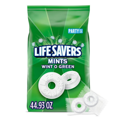 Life Savers Mints Wint O Green Hard Cndy Stand Up Pouch - 44.93 Oz