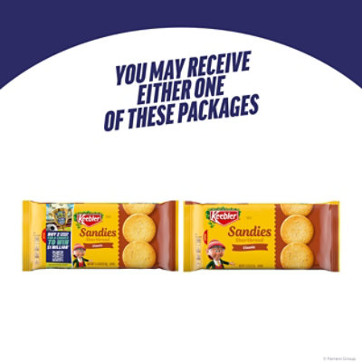 Keebler Sandies Shortbread Classic Cookies - 11.2 Oz - Image 4