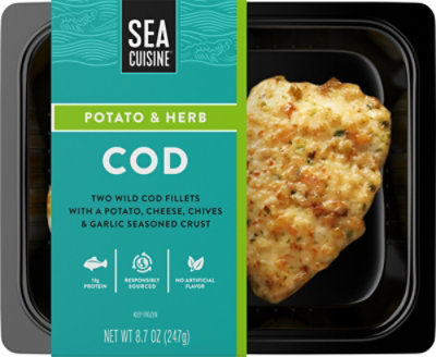 Sea Cuisine Cod Potato & Herb Crusted - 8.7 OZ