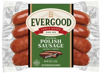 Evergood Polish Sausage - 12 OZ