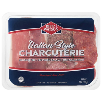 Dietz & Watson Italian Charcuterie Pk Presliced Basket Weave - 8 OZ - Image 3