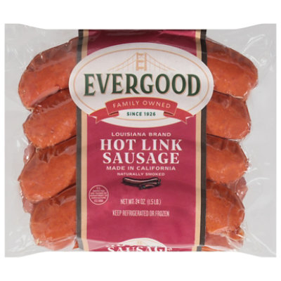 Evergood Louisiana Brand Hot Link Sausage - 24 OZ - Image 3