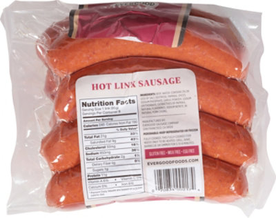 Evergood Louisiana Brand Hot Link Sausage - 24 OZ - Image 6