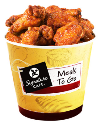 Deli Honey Chicken Wings Bucket Hot - Each (available from 10am to 7pm) - Image 1