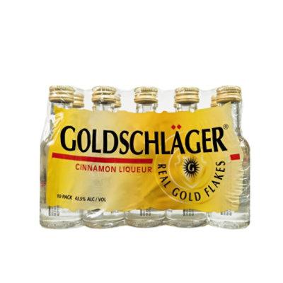Goldschlager Schnapps Cinnamon 10pk - 10-50ML - jewelosco