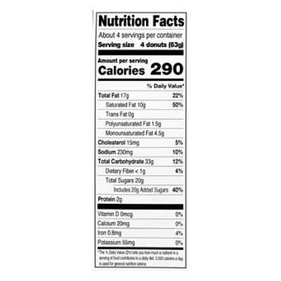 Snack Cakes Little Debbie Family Pack Zebra Mini Donuts - 8.9 OZ - Image 4