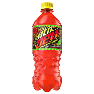Mtn Dew Soda Flamin Hot Pet Bottle - 20 FZ - Image 2