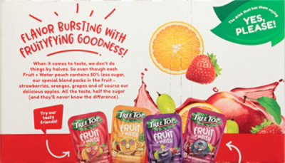 Tree Top Fruit Water Fruit Punch Juice Pouches - 8-6 FZ - Image 6