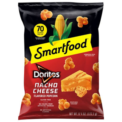 Smartfood Popcorn Doritos Nacho Cheese Flavored 6 1/4 Oz - 6.25 OZ - Image 3