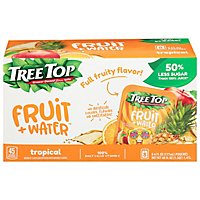 Tree Top Fruit Pluse Water Tropical Juice Pouches - 8-6 FZ - Image 3