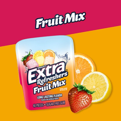 Extra Refreshers Fruit Mix Bottle - 40 CT - Image 3