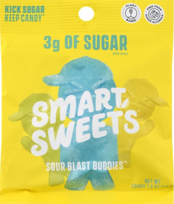 Smartsweet Sour Blast Buddies Us 1.8oz - Berry, Blue Raspberry, Lime, Lemon, Orange - 1.8 OZ - Image 2