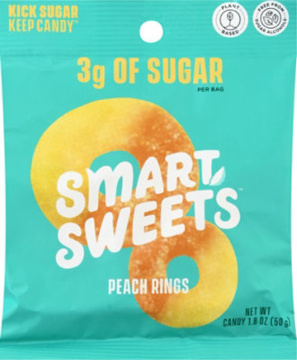 Smartsweet Peach Rings Check Lane Pouch - 1.8 OZ - Image 2