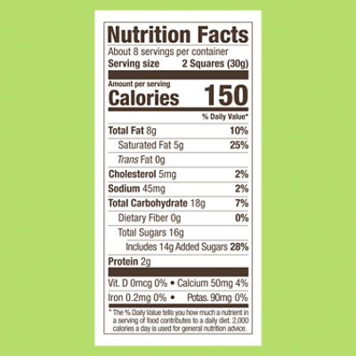 Ghirardelli Caramel Apple Squares Milk Chocolate Bag - 9 Oz - Image 2