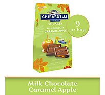 Ghirardelli Caramel Apple Milk Chocolate Squares - 9 Oz