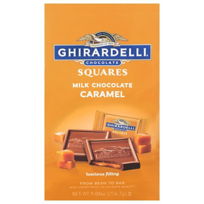 Ghirardelli Milk Chocolate Squares With Caramel Filling  In Bag - 9.04 Oz - Image 2