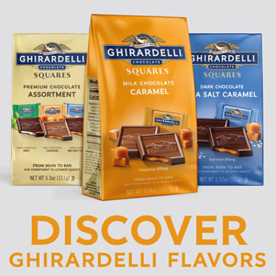 Ghirardelli Milk Chocolate Squares With Caramel Filling  In Bag - 9.04 Oz - Image 2