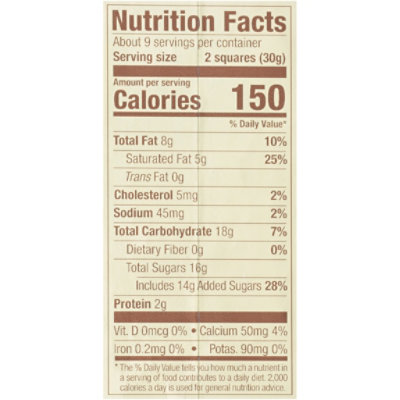 Ghirardelli Milk Chocolate Squares With Caramel Filling  In Bag - 9.04 Oz - Image 3