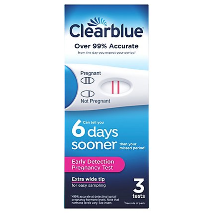 Clearblue Pregnancy Test - 3 CT - Image 1