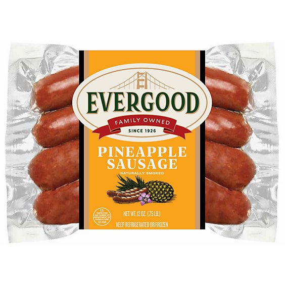 Evergood Pineapple Sausage - 12 OZ