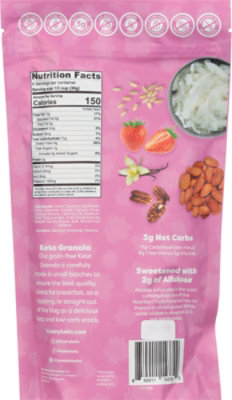 Kiss My Keto Granola Strawberry Vanilla - 9.5 OZ - Image 6