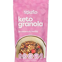 Kiss My Keto Granola Strawberry Vanilla - 9.5 OZ - Image 1
