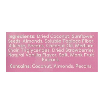 Kiss My Keto Granola Strawberry Vanilla - 9.5 OZ - Image 5
