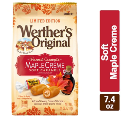 Werthers Maple Soft Caramels - 7.4 OZ - Image 1