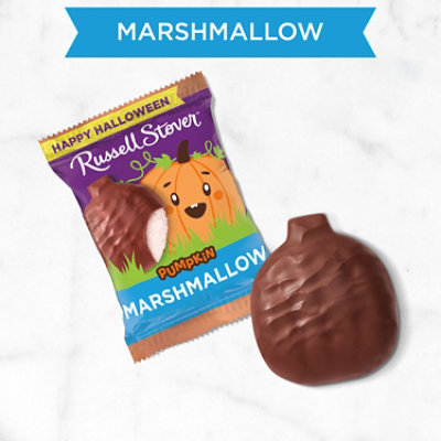 Russell Stover Milk Chocolate Marshmallow Pumpkin - 1.3 Oz - Image 2
