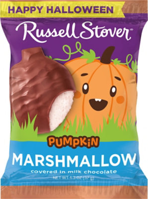 Russell Stover Milk Chocolate Marshmallow Pumpkin - 1.3 Oz - Image 7