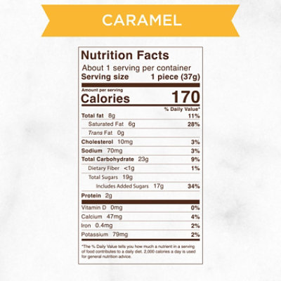 Russell Stover Milk Chocolate Caramel Pumpkin - 1.3 Oz - Image 6