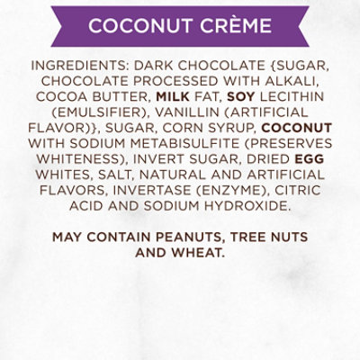 Russell Stover Dark Chocolate Coconut Creme Pumpkin - 1.3 Oz - Image 5