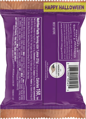 Russell Stover Milk Chocolate Caramel & Marshmallow Pumpkin - 1.3 Oz - Image 8