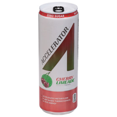 A SHOC Accelerator Cherry Limeade Energy Drink Can - 12 Fl. Oz. - Image 2