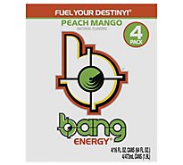 Bang Energy Drink Peach Mango Can - 4-16 FZ