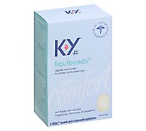 K-y Liquibeads Vaginal Moisturizer - 6 CT