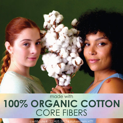 L Organic Cotton Tampons Regular - 42 CT - Image 7
