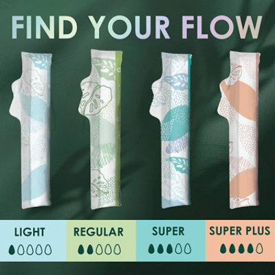 L Organic Cotton Tampons Regular - 42 CT - Image 3