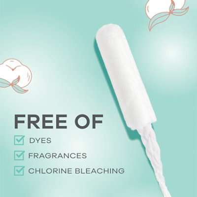 Tampax Pure Cotton Reg/sup Tampons - 22 CT - Image 4