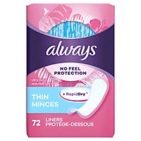 Always Daily Liners - 72 CT - Image 5