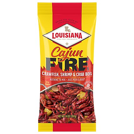 Louisiana Fish Fry Seasoning Cajun Fire - 14 OZ - Image 3