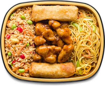 ReadyMeals Family General Tso Chicken w/Rice & Egg Roll  - EA - Image 1