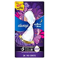 Always Radiant Pads Super Overnight Wing - 26 CT - Image 5