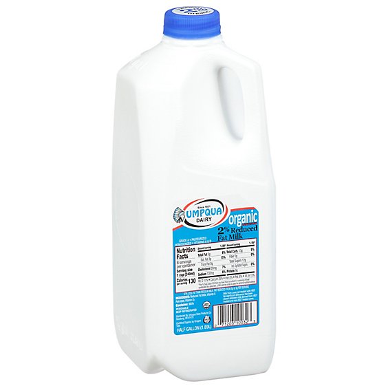 Umpqua Organic 2% Milk - 2 GA
