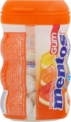 Mentos Sugar Free Chewing Gum With Vitamins B6 C And B12 Citrus Flavored Bottle - 45 CT - Image 5
