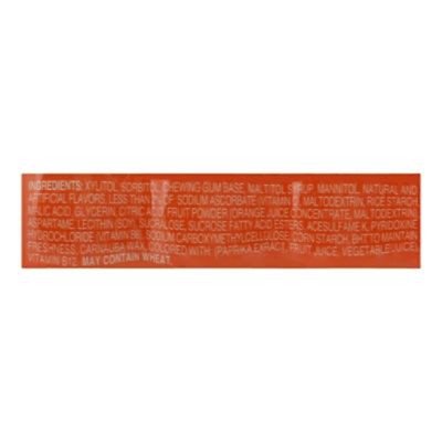 Mentos Sugar Free Chewing Gum With Vitamins B6 C And B12 Citrus Flavored Bottle - 45 CT - Image 4